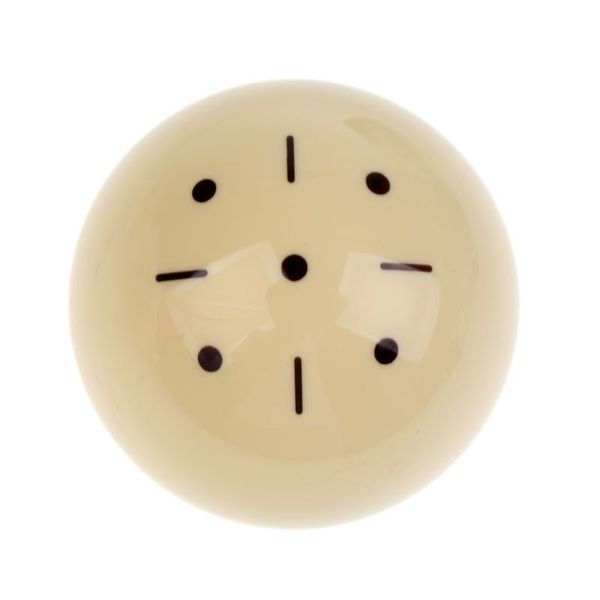 

black dot practice training billiard pool cue ball beige resin snooker accessories 57mm balls