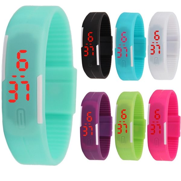 

slim band led fashion touch children's generation electronic student gift wristwatch
