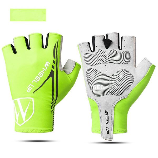 

cycling gloves half finger breathable bicycle racing mittens women men summer road bike mtb guantes, Black