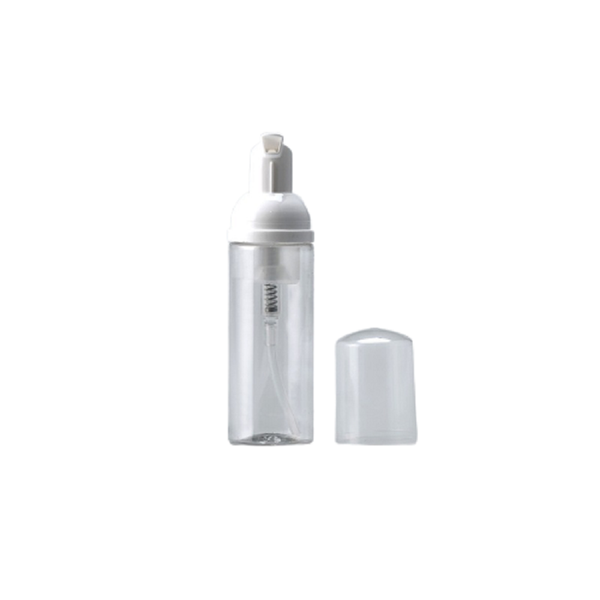 

storage bottles & jars 50ml 60ml plastic foamer pump bottle empty face lashes cleanser cosmetic refillable soap dispenser foam 15pcs