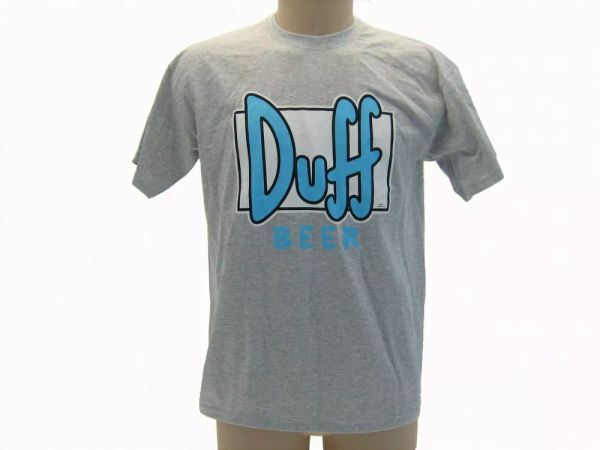 

t shirt simpsons duff man jersey shirt white boy original duff beer az, White;black