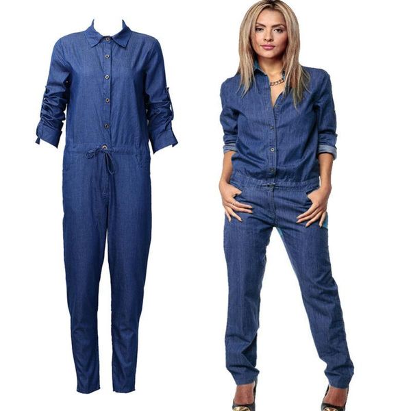 

women's jumpsuits & rompers arrival retro women summer denim clubwear long playsuit bodycon party jumpsuit romper navy blue lady causal, Black;white