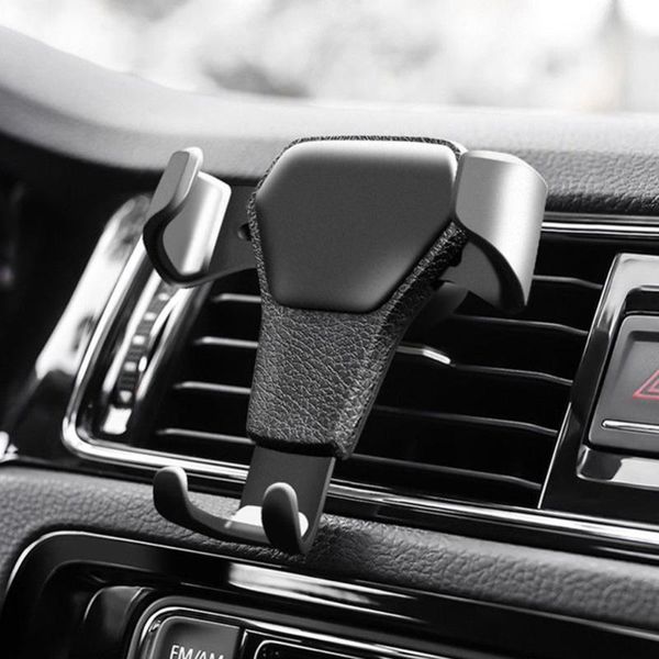 

universal gravity car air vent mount cradle holder stand for cell phone gps handsbracket mounts & holders