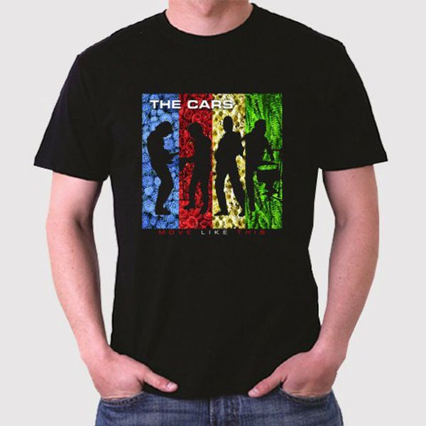

The Cars Move Like This Men's Black T-Shirt Size S to 3XL, White;black