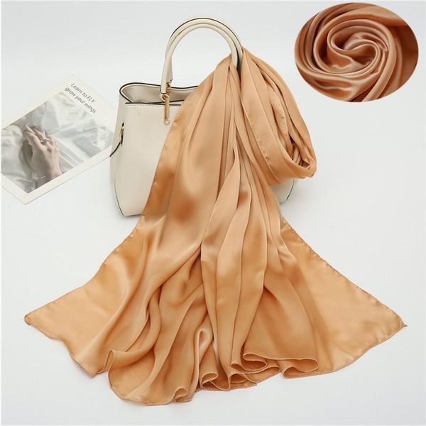 

scarves satin long scarf soft elegant women plain muslim wraps turban shawls malaysia ladieas daily headwear, Blue;gray