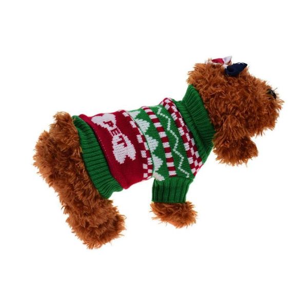 

dog apparel transer clothes dogs shirt christmas puppy interlock warm 3.29