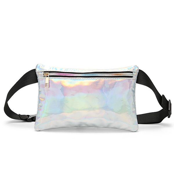 

pocket waist bags laser mirage fashion single shoulder women's outdoor brassiere multifunctional bag direct selling