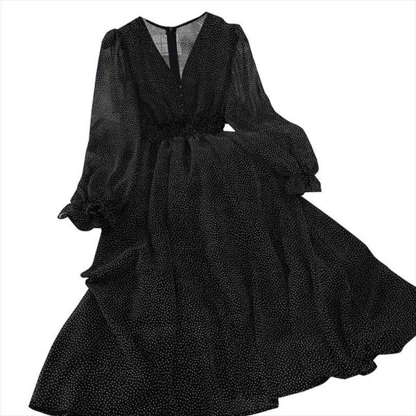 

spring summer autumn fashion women dress casual party fq99, Black;gray