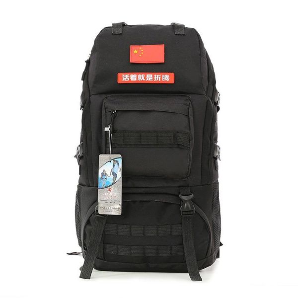 

backpack 65l waterproof climbing hiking military tactical bag men camouflage camping mountaineering molle outdoor sport b246