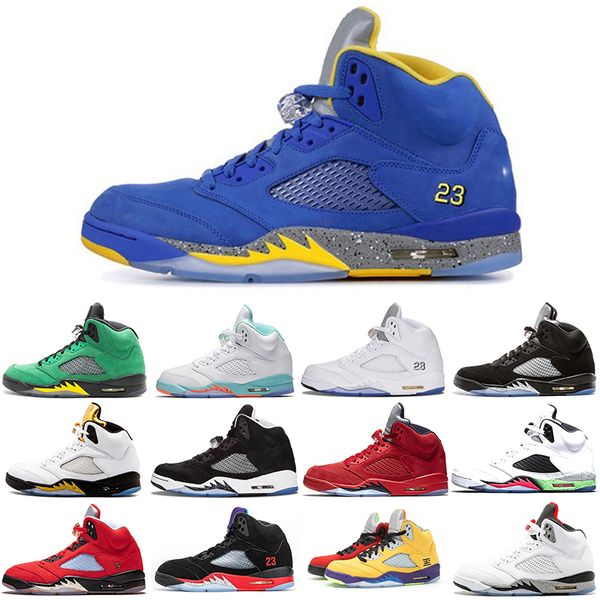 

basketball shoes jumpman 5s mens fire red 3 fab 5 sp olympic metallic gold alternate bel trainers breathable outdoor sports sneakers size 40