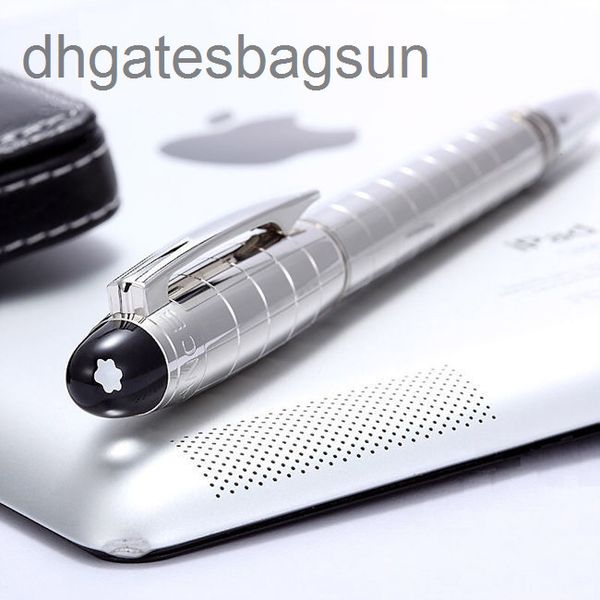 

luxury pen star crystal head fountain pen metal signature pearl