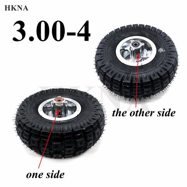

motorcycle wheels & tires 3.00-4 wheel tyre with alloy hub rim inner tube outer tire for electric scooter rear wheel,trolley, warehouse truc