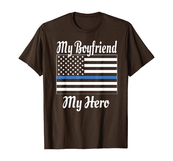 

Police Girlfriend Shirt My Boyfriend My Hero T-Shirt, Mainly pictures