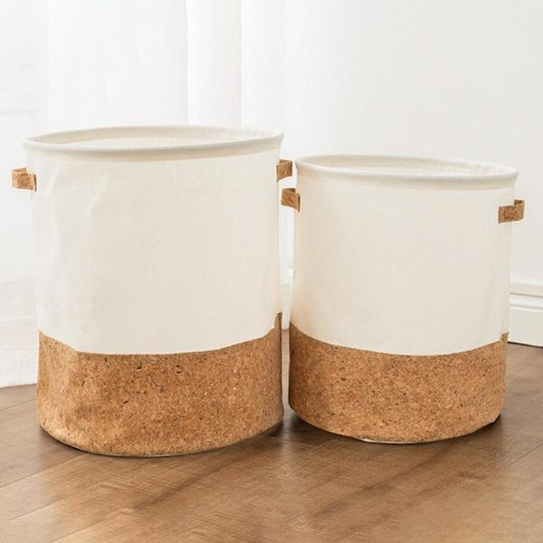 

laundry bags basket durable comfortable touch hamper bag artificial cotton flax