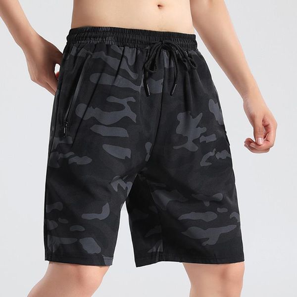 

men's shorts s-3xl summer quick drying elastic leisure 21-802, White;black