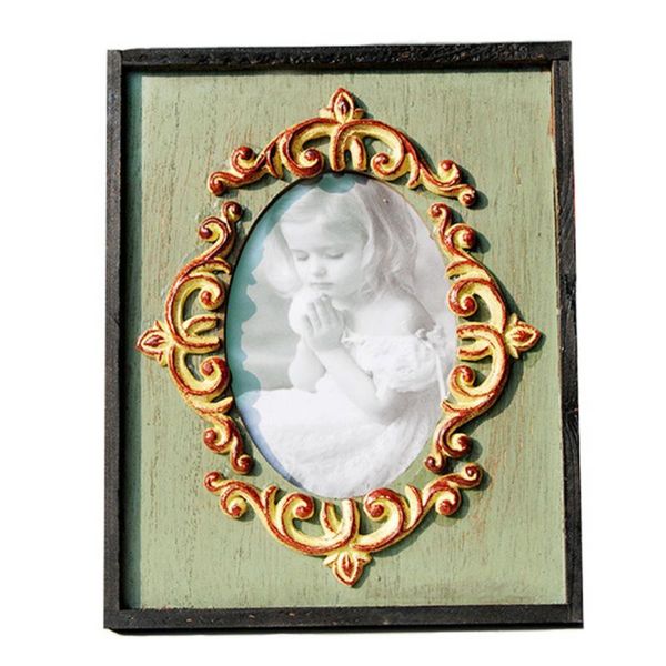 

frames standing crafts wedding pictures gift wooden family shelf diy desk decoration home christmas vintage po frame