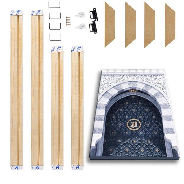 

frames large size wood frame for canvas paintings 5 panel custom po kit diy diamond painting advertising poster framed