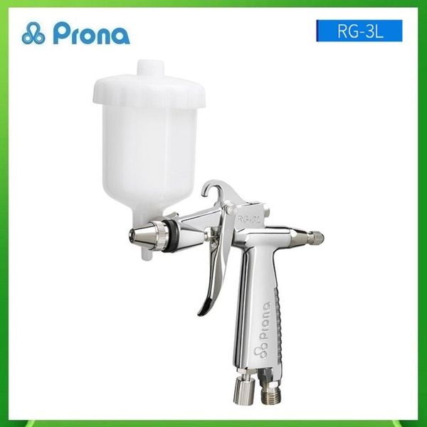 

professional spray guns prona rg-3l round pattern hand manual gun rg3l mini painting with cup for paint repair pneumatic tool