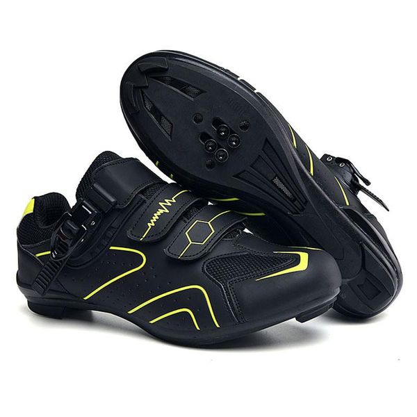 

cycling footwear 2021 mtb shoes men breathable racing road bike self-locking professional bicycle sneakers women sports, Black