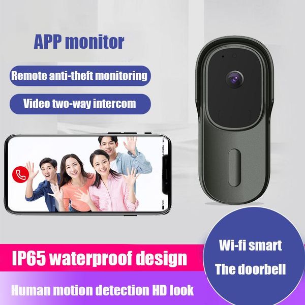 

doorbells wireless visual doorbell app monitor good wifi smart video wide vision factory cross-border special supply