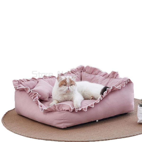 

cat beds & furniture cat's nest summer cool four seasons universal all detachable washable bed mat dog's villa wind pet products