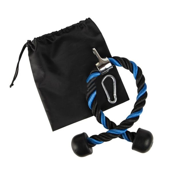 

bicep triceps back drawstring fitness exercise attachment cable universal durable pull-down rope gym equipment accessories