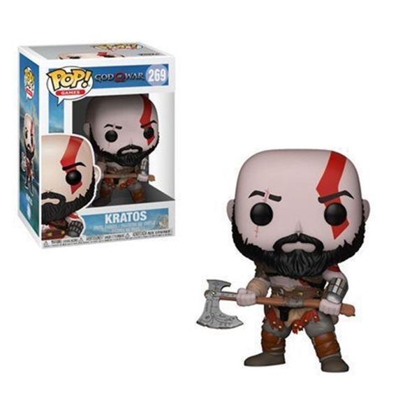 

funko pop 4 kratos hand-made doll model toy god of war 269#
