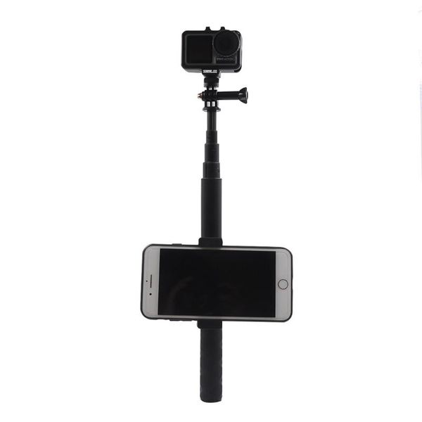 

universal mobile phone cellphone clip clamp holder dedicated self-timer aluminum set for dji osmo action camera selfie monopods