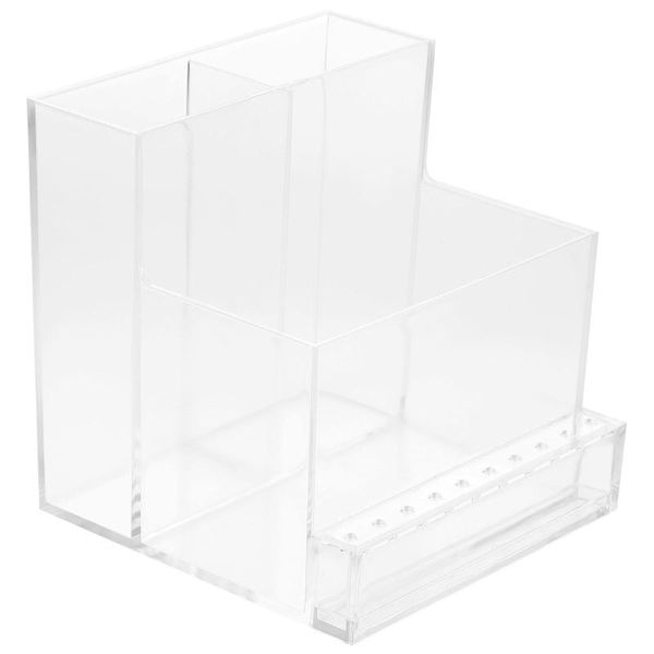 

nail art kits 1pc polishing machine case stand holder shop storage organizer