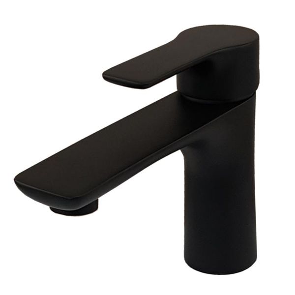 

bathroom sink faucets black and white single handle basin faucet cold 304 stainless steel washbasin above counter