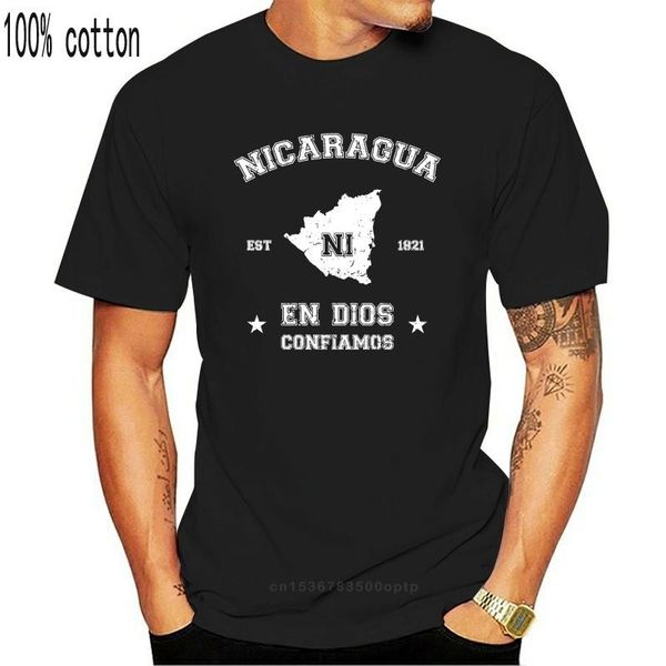 

men's t-shirts state of nicaragua - republica de t-shirt, White;black