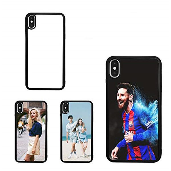 Sublimação Blanks Casos de telefone Capas em branco Imprimível DIY Soft Borracha Protetora Improof Slim Anti-Slip Capa Para iPhone 13 12 11 Pro Max Samsung S21FE S21USTRA DHL