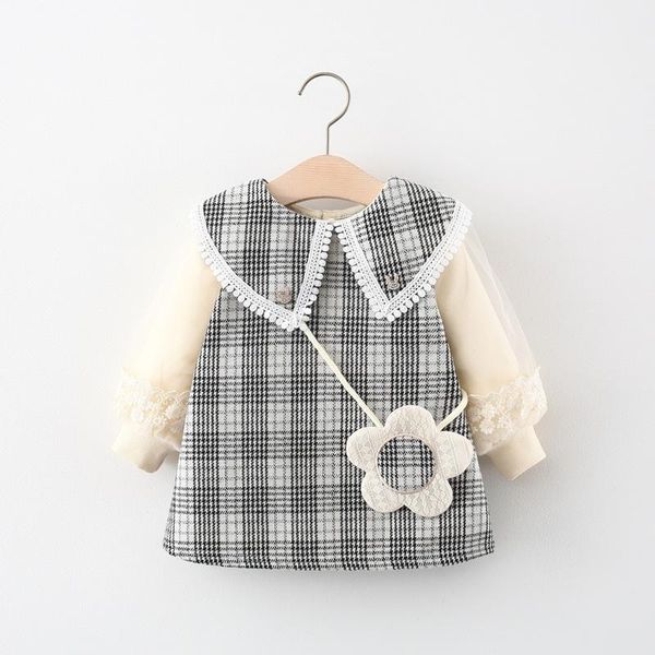

girls dress spring fashion cute wear mesh lace children long sleeve kids clothes first years clothing baby dresses for girl girl's, Red;yellow