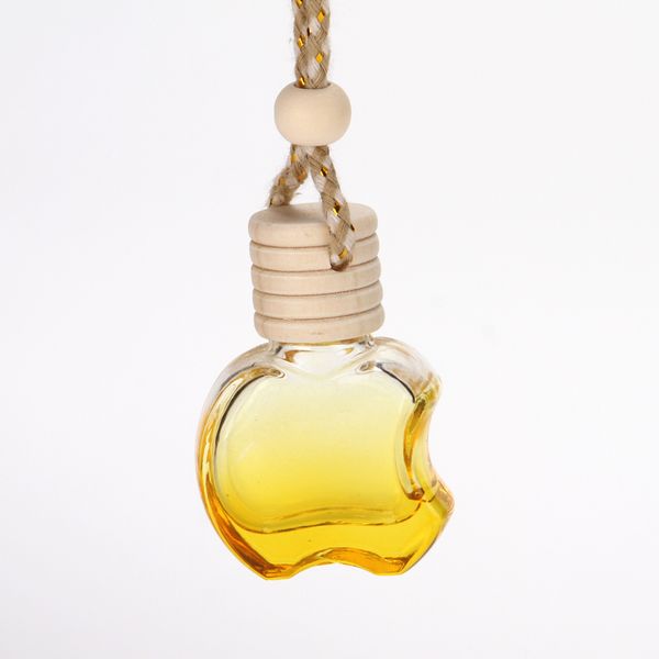 100pcs/lot 8ml araba parfüm şişesi uçucu yağlar için hava spreyi otomatik süsleme araba stili kolye sıcak araba aksesuarları