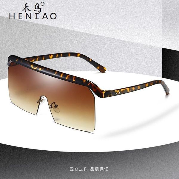 

man women fashionn sunglasses frameless glasses for party outdoor driving gift, White;black