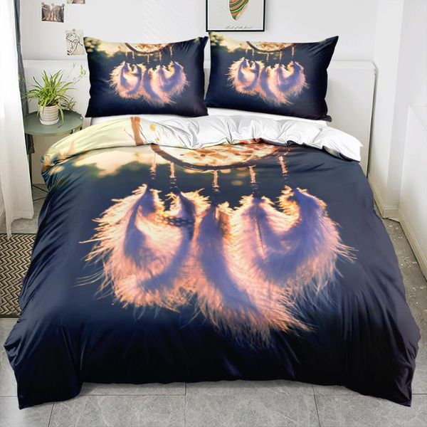 

bedding sets 3d bohemian black pillowcases comforter covers bed linen king  full twin size custom home textile