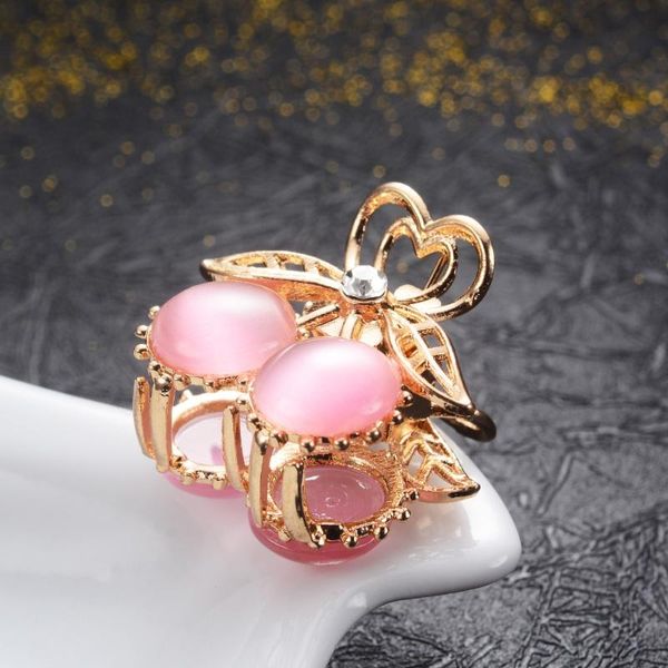 

hair clips & barrettes colorful plant fruit women jewelry gold metal small animal crab clip wedding accessories girl gifts, Golden;silver