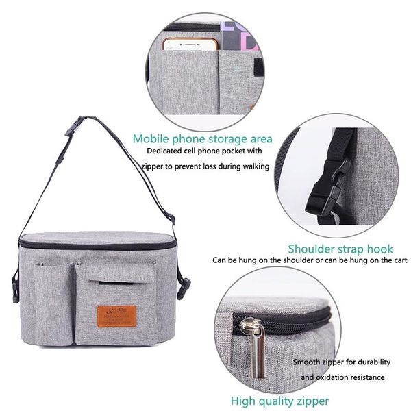 

diaper bags baby carriage bag waterproof multi-function large-capacity bottle storage travel and portable