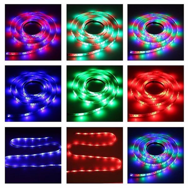 

led strip ip20 smd3528 5630 300leds rgb ribbon tape light and complete kinds strips