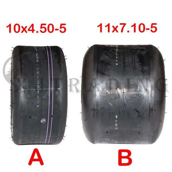 

motorcycle wheels & tires go kart tire front wheel 10x4.50-5 rear 11x7.10-5 drift vacuum