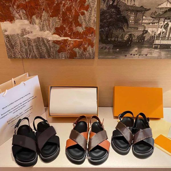 

[with box]women gladiator flat sandal arcade fashion lady canvas sporty bicolor comfortable rubber flat-heel sole slippers 35-41, Black