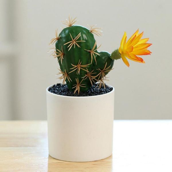 

decorative flowers & wreaths vivid beautiful office desk artificial plants fresh mini bonsai waterproof for courtyard