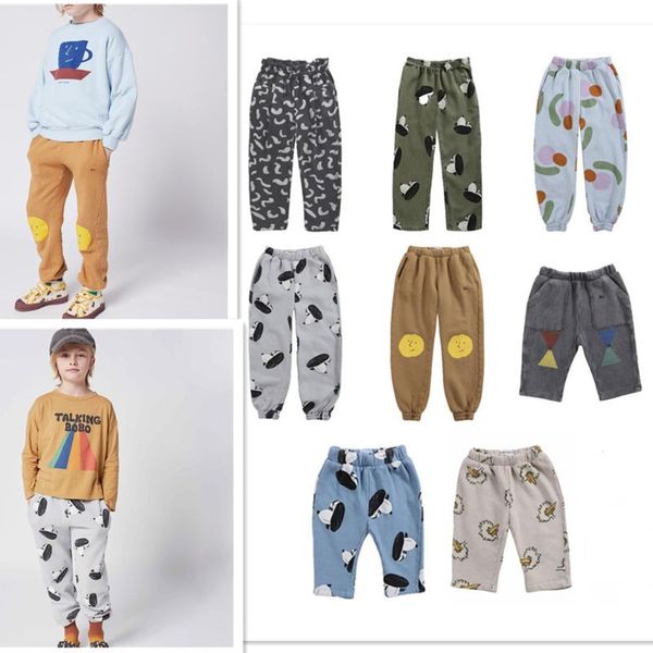 

trousers autumn cargo pants for boys girls causual cotton clothes sweatpants teenagers children's clothing 2 to 11 years old, Blue