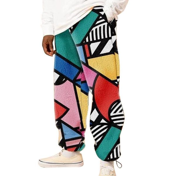 

adisputent men print sweatpants 2021 brand harajuku joggers pants sport trousers fashion streetwear casual pantalones hombre men's, Black