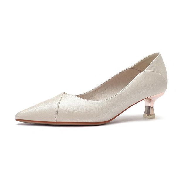 

dress shoes silk design women pointed toe high heel ladies wedding, Black