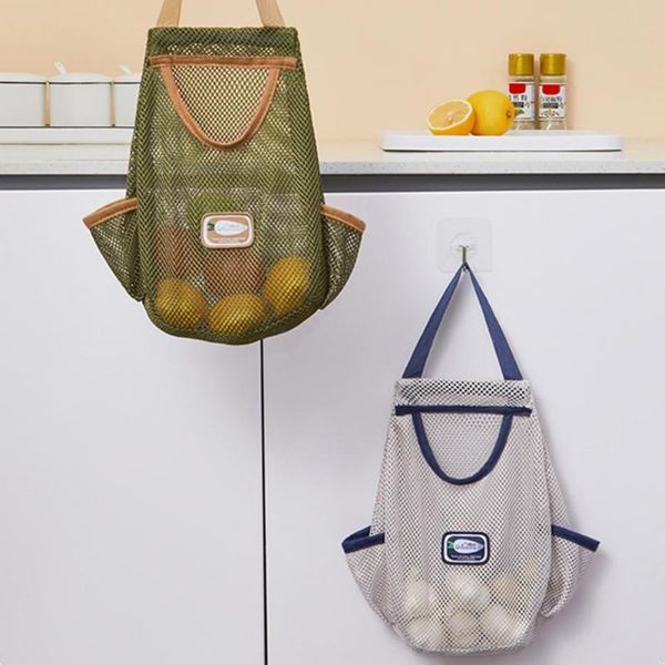 

storage bags creative garlics onions food mesh bag vegetable comfortable hollow