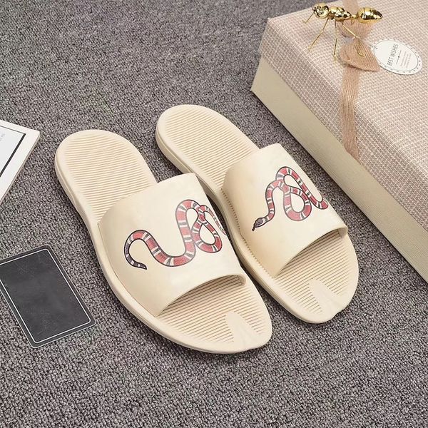 

Classic men's and women's slippers fashion printing pattern loose flat sandals summer outdoor seaside holiday casual slippers