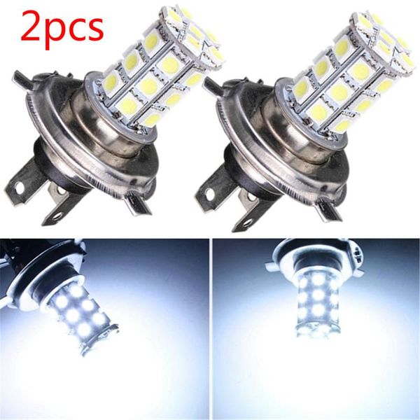 

bulbs 2pcs dc12v headlight xenon white 9003 27-smd led fog daytime running light high/low head dropship
