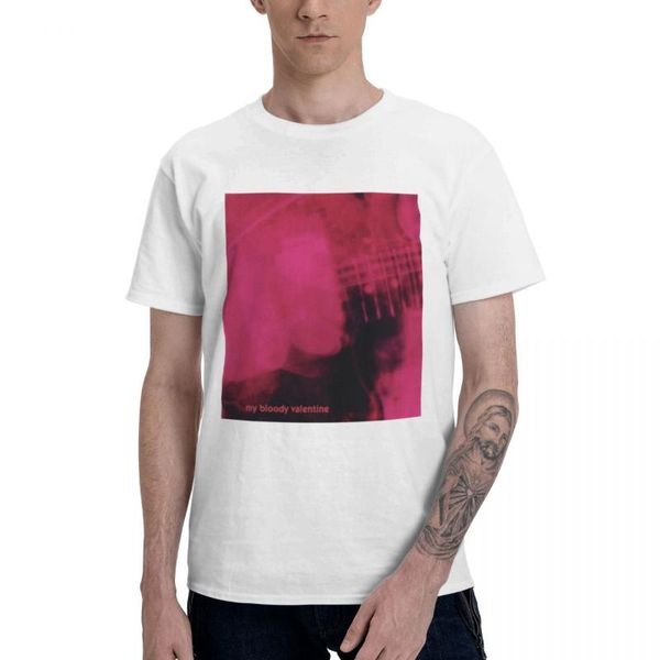 

men's t-shirts loveless - my bloody valentine t shirts pure cotton crewneck men t-shirt short sleeve plus size casual tee eu, White;black