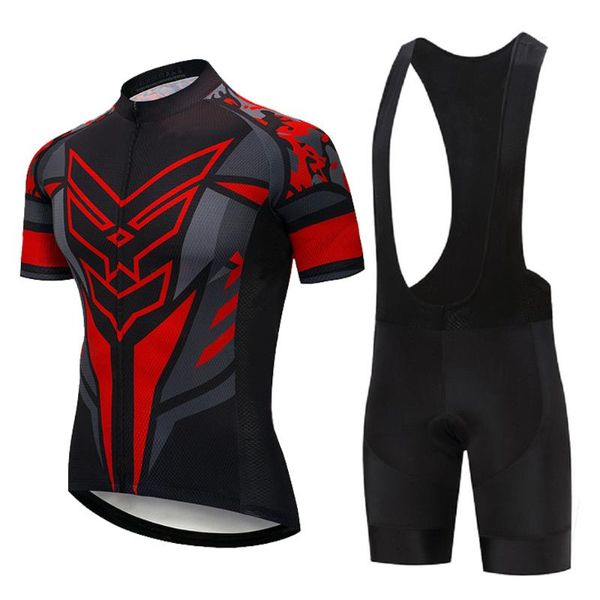 

racing sets 2022 cycling bike uniform summer jersey set road bicycle jerseys mtb wear breathable clothing, Black;blue